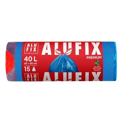 Alufix Pytle na odpadky modré zatahovací 40 l