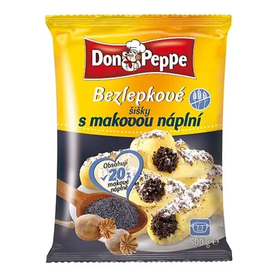 Don Peppe Bezlepkové šišky s makovou náplní