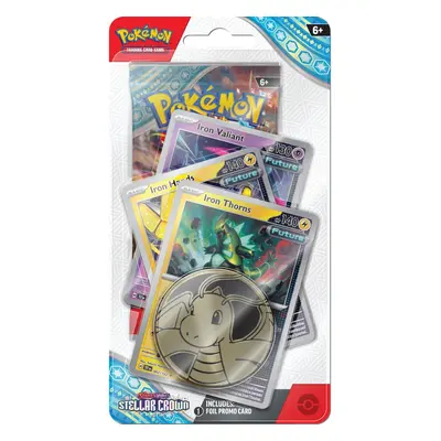 Pokémon TCG: SV07 Stellar Crown – Premium Checklane Blister