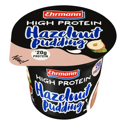 Ehrmann High Protein pudding lískový ořech