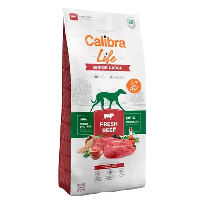 Calibra Dog Life granule pro starší psy velkých plemen s hovězím