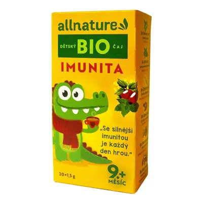 Allnature BIO Dětský čaj Imunita 20×1,5 g