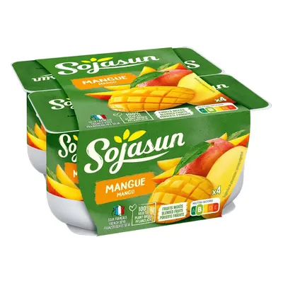 Sojasun Sójový dezert s mangem (4×100 g)