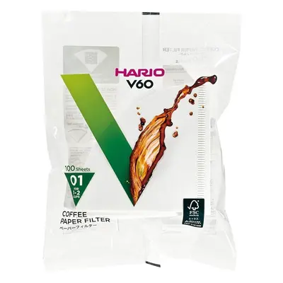 Hario Papírové filtry V60-01 bělené