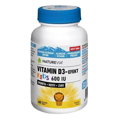 NatureVia Vitamin D3-Efekt Kids tbl.60