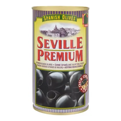 Seville Premium Olivy černé bez pecky