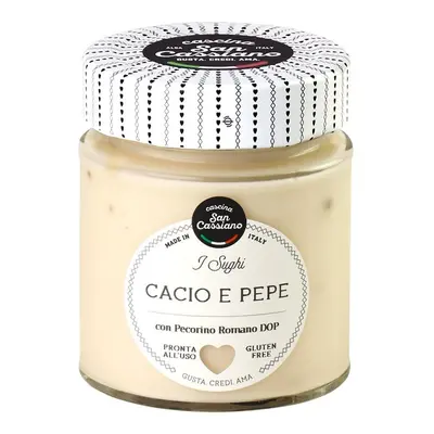 Cascina San Cassiano Omáčka sýr Pecorino a černý pepř