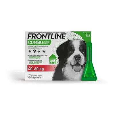 Frontline Combo Spot on Dog 40-60kg pipet.3x4.02ml