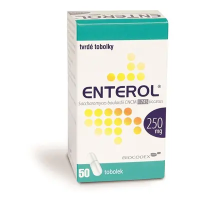 ENTEROL 250MG Tvrdá tobolka 50