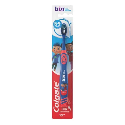 Colgate Big Kids Smiles dětský zubní kartáček pro děti 6–9 let