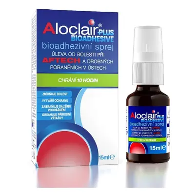 Aloclair PLUS BIOADHESIVE sprej 15ml