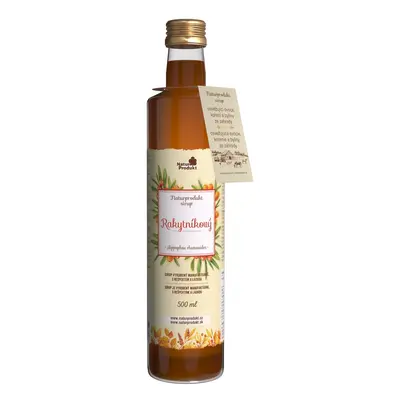 Naturprodukt Sirup rakytníkový sklo