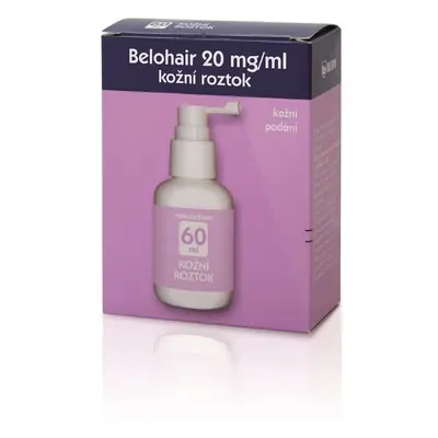 BELOHAIR 20MG/ML Kožní roztok 1X60ML