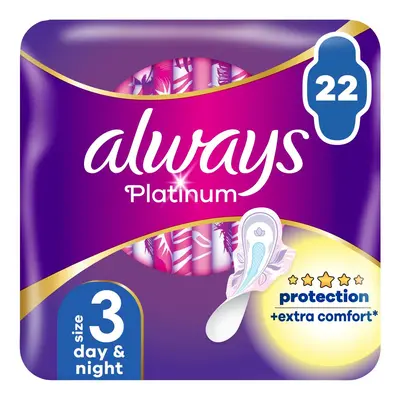 Always Platinum Day and Night Hygienické vložky s křidélky