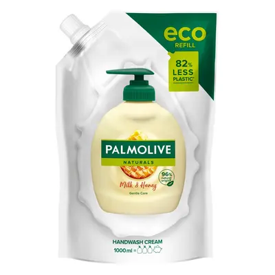 Palmolive Naturals Honey & Milk vyživujíci tekuté mýdlo – náhradní náplň