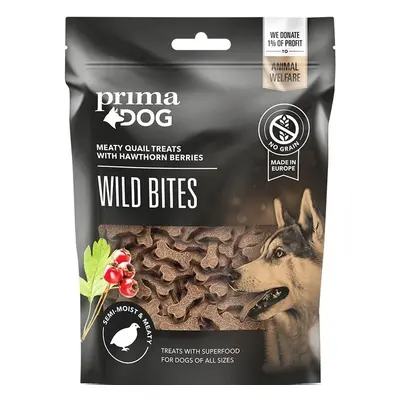 PrimaDog Wild Bites pamlsek pro psy s křepelčím