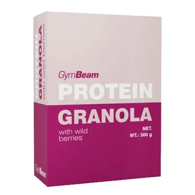 GymBeam Proteinová granola s lesním ovocem