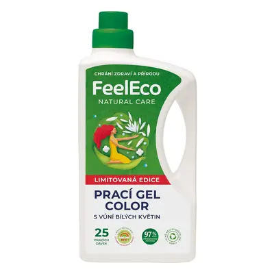 FeelEco Color prací gel s vůní bílých květin (1,5 l)