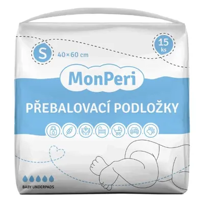 MonPeri EKO Jednorázové absorpční podložky 40×60 cm