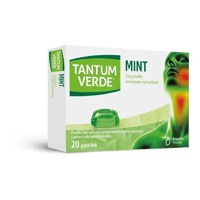 TANTUM VERDE MINT 3MG pastilka 20