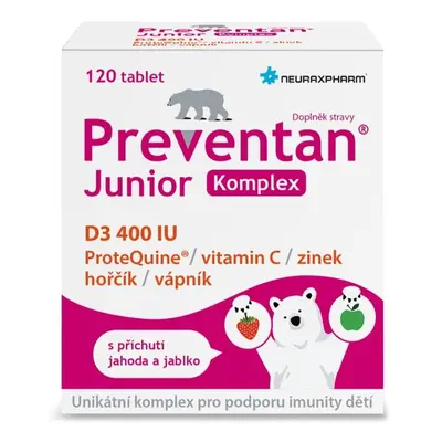 Preventan Junior Komplex D3 400IU tbl.120