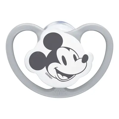 Nuk Space Disney Mickey dudlík 6–18 měsíců, šedý