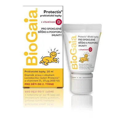 BioGaia Protectis probio.kapky s vitamínem D 10ml