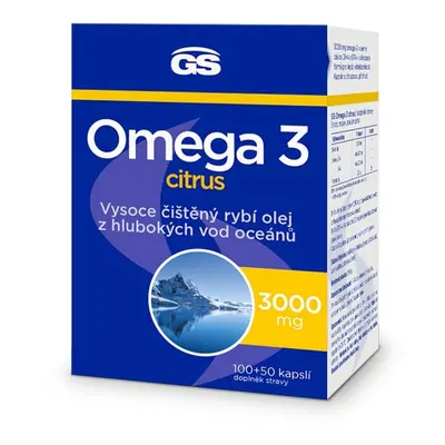 GS Omega 3 Citrus cps.100+50