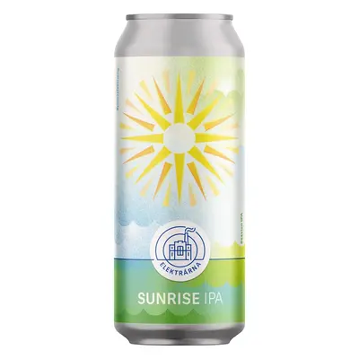 Elektrárna Sunrise nefiltrované pivo IPA 3,8 %