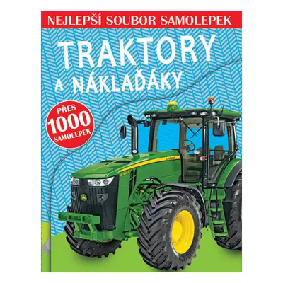 Svojtka Traktory a náklaďáky se samolepkami