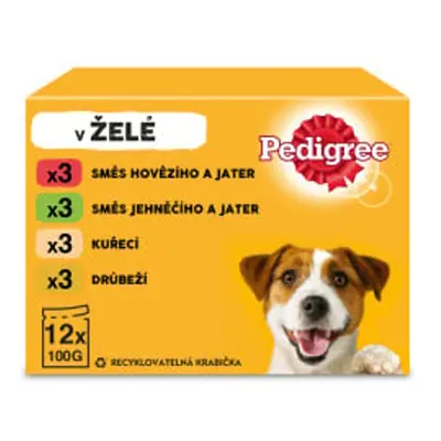 Pedigree Vital protection Kapsičky pro dospělé psy mix v želé 12×100 g