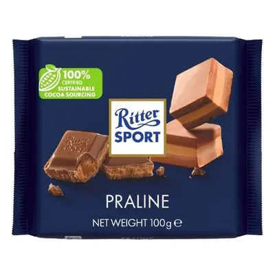 Ritter Sport Mléčná čokoláda s nugátem