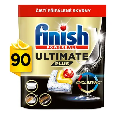 Finish Ultimate Plus All in 1 Lemon kapsle do myčky nádobí