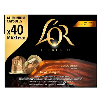 L'OR Espresso Colombia kávové kapsle XXL balení