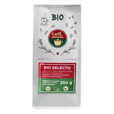 Café Montaña BIO Selecto filtr/espresso zrnková káva