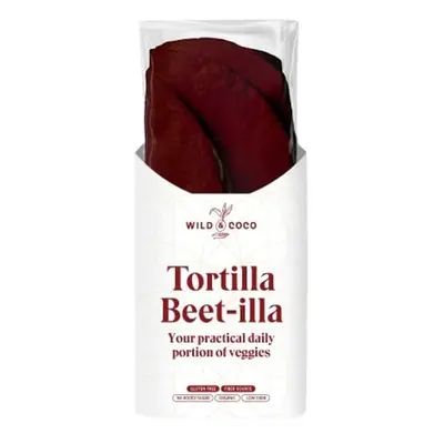 Wild & Coco BIO Tortilla Beet-illa řepová (4×45 g)