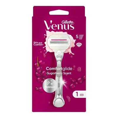 Gillette Venus Comfortglide Sugarberry Plus Olay holicí strojek