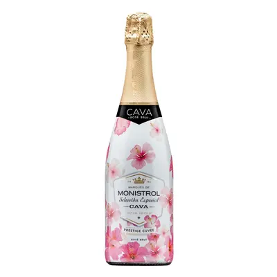 Monistrol Cava Brut Rosé Flower Edition