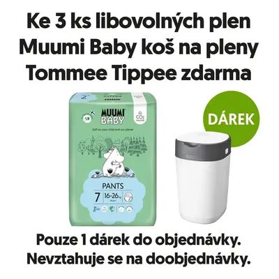 Muumi Baby EKO Plenkové kalhotky pants extra velké 7 (16–26 kg)