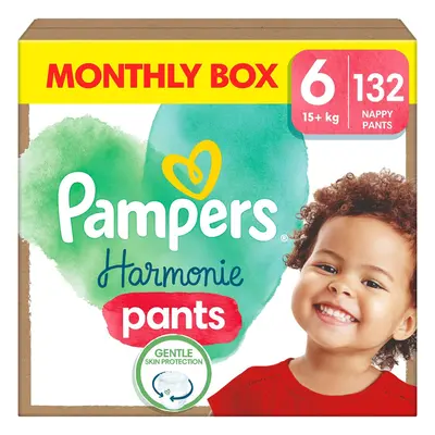 Pampers Harmonie Baby plenkové kalhotky velikost 6 (od 15 kg)