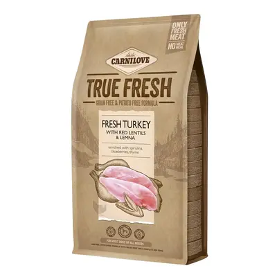 Carnilove True Fresh Granulované krmivo pro dospělé psy – krocan