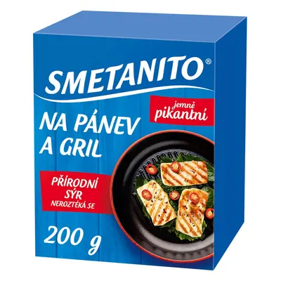 Smetanito Sýr na gril a na pánev jemně pikantní