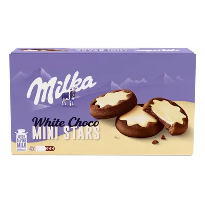 Milka Kakaové hvězdičky s bílou čokoládou