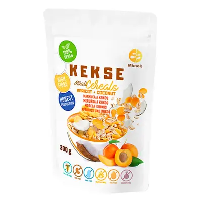 Kekse Müsli meruňka a kokos bez lepku