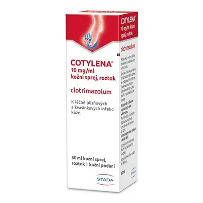 COTYLENA 10MG/ML Kožní sprej, roztok 1X30ML