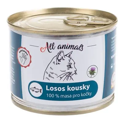 All Animals Losos kousky pro kočky