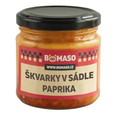 Bomaso Škvarky v sádle s paprikou