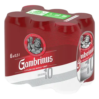 Gambrinus Originál 6×0,5 l