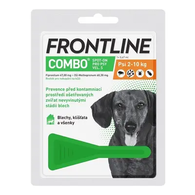 Frontline Combo Spot on Dog S pipeta 1x0.67ml