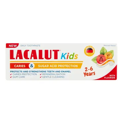 Lacalut Kids dětská zubní pasta 2–6 let